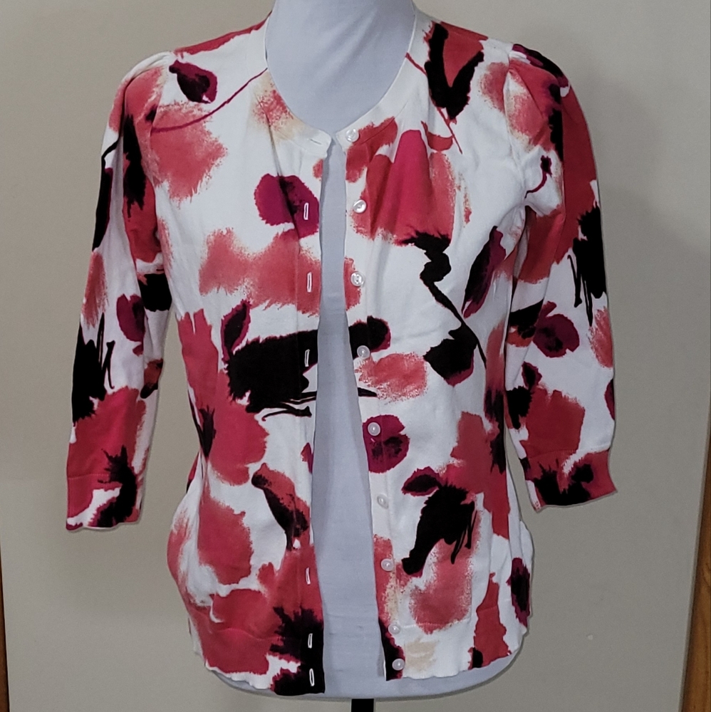 Floral cardigan